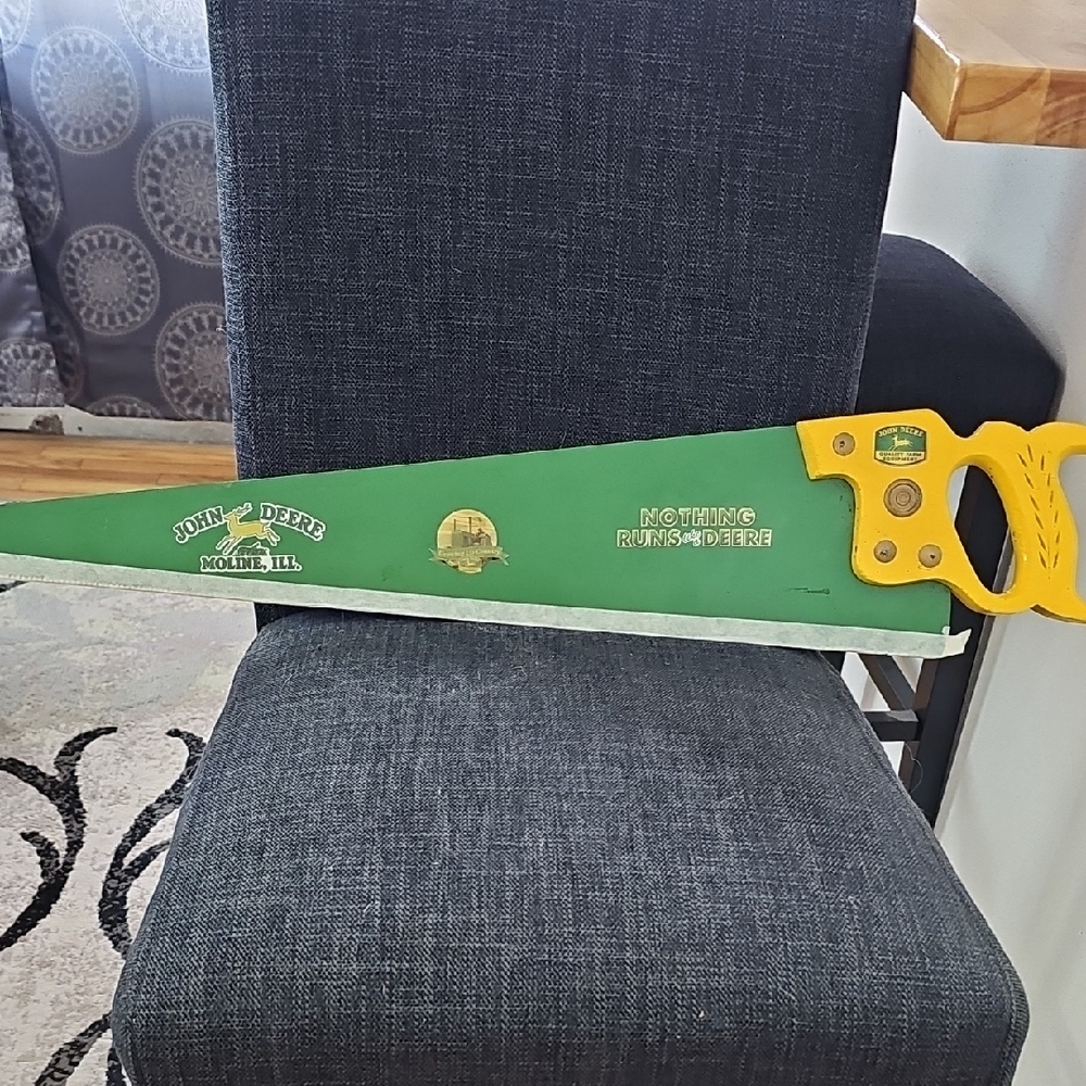 John Deere Saw. Highly Collectable.